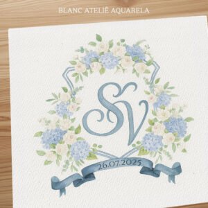 Monograma para Casamento personalizado iniciais dos noivos