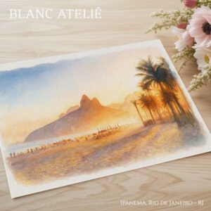 acervo aquarela paisagem casamento rio de janeiro rj ipanema