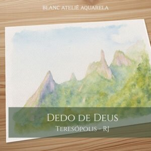 Aquarela casamento Dedo de Deus Teresopolis rj