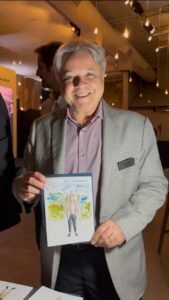 Aquarela ao Vivo Convidados para Evento Corporativo Lufthansa na Casa Manioca - São Paulo - SP