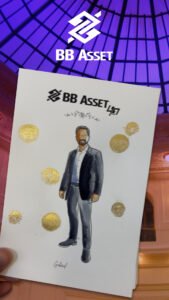 Aquarela ao Vivo para Eventos de Empresas - BB Asset